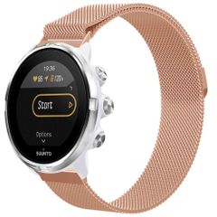 imoshion Magnetisches Milanaise Armband -   Universelle 24 mm Anschluss - Rosé gold