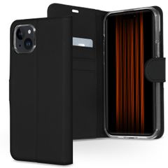 Accezz Wallet TPU Klapphülle Apple iPhone 15 Plus - Schwarz