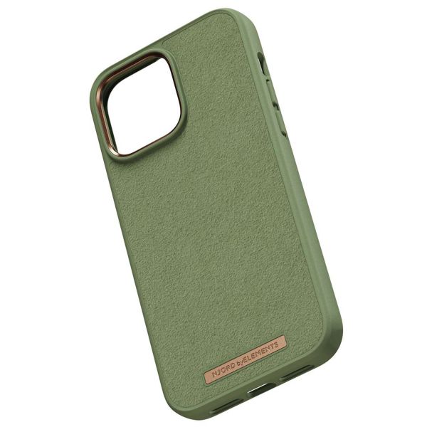 Njorð Collections Wildleder Comfort+ Case für das iPhone 14 Pro Max - Olive