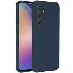 Accezz Liquid Silikoncase für das Samsung Galaxy A55 - Dunkelblau