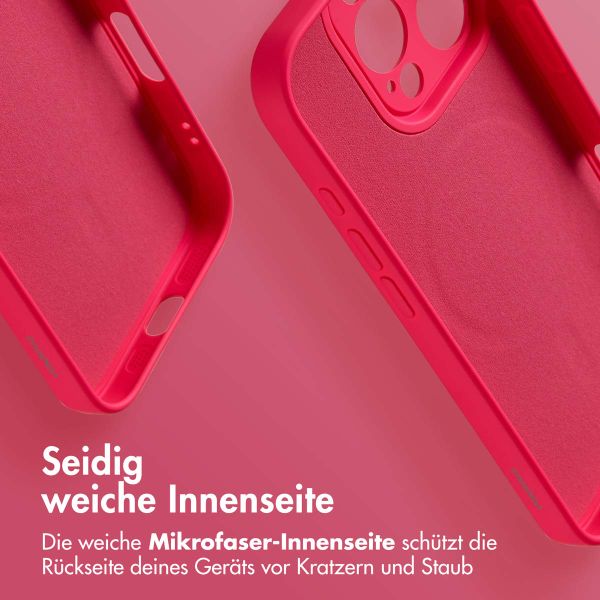 imoshion Color Back Cover mit MagSafe Apple iPhone 16 Pro - Neon Pink