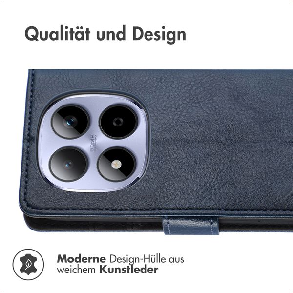 imoshion Luxuriöse Klapphülle Xiaomi Redmi Note 15 Pro Plus (5G) - Dunkelblau