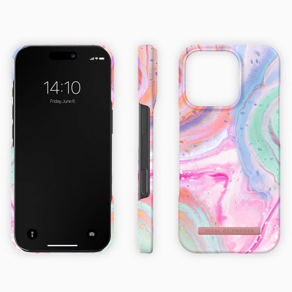 iDeal of Sweden Fashion Back Cover für das iPhone 16 Pro - Pastel Marble