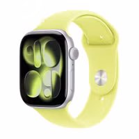 Apple Sport Armband für  Apple Watch | 38/40/41 mm - Größe M/L - Neon Yellow