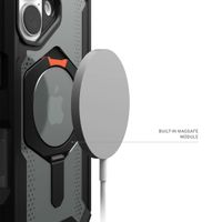 UAG Plasma XTE Back Cover MagSafe für das iPhone 16 - Black / Orange