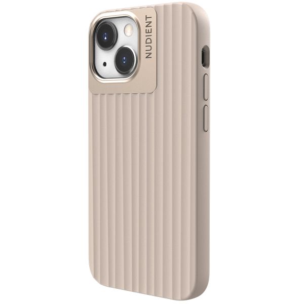 Nudient Bold Case für das iPhone 13 Mini - Linen Beige