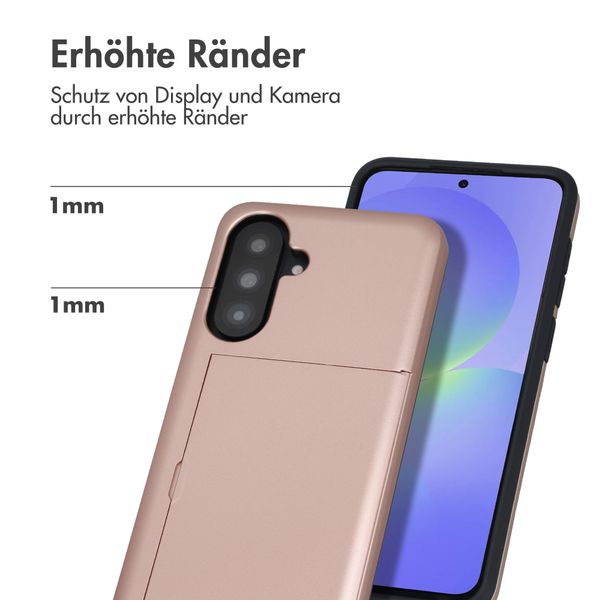imoshion Backcover mit Kartenfach Samsung Galaxy A37 (5G) - Rose Gold