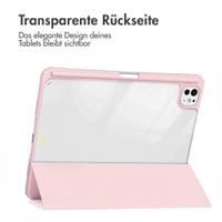 imoshion Trifold Hardcase Klapphülle Apple iPad Pro 13 (2024) M4 - Rosa