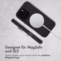 Accezz Tough Back Cover mit MagSafe Apple iPhone 16 Pro - Schwarz