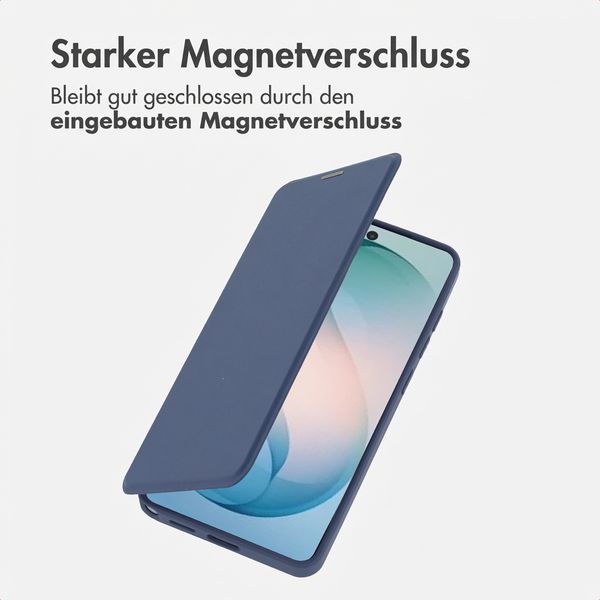 imoshion Transparente Bookcase mit MagSafe Samsung Galaxy S26 Ultra - Blau