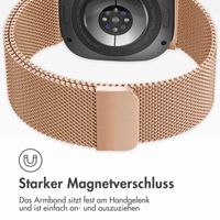 imoshion Magnetisches Milanaise Armband für das  Samsung Galaxy Watch Ultra (2024/2025) - Rosé gold