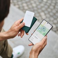 Chipolo CARD Point – GPS-Tracker für Android – 1 Pack – Weiß