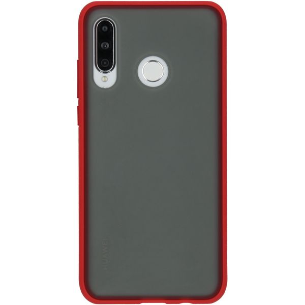 imoshion Frosted Backcover Rot für das Huawei P30 Lite