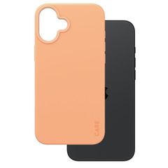 CARE by PanzerGlass Fashion Back Cover MagSafe für das iPhone 16 Plus - Peachy