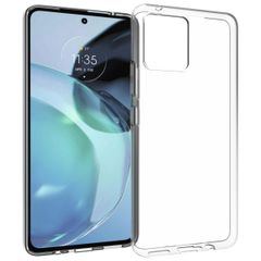 Accezz TPU Clear Cover für das Motorola Moto G72 - Transparent