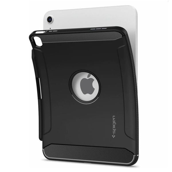 Spigen Rugged Armor Case Apple iPad 11 (2025) 11 Zoll A16 / iPad 10 (2022) 10.9 Zoll - Black
