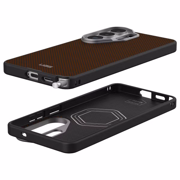 UAG Fibr Armr Backcover mit Magnetring Samsung Galaxy S26 Ultra - Orange / Charcoal