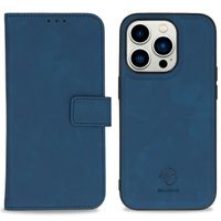 imoshion Entfernbare 2-1 luxuriöse Klapphülle für das iPhone 14 Pro - Blau