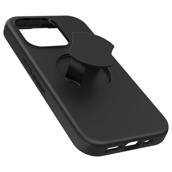 OtterBox Otter + Pop Symmetry Backcover für das iPhone 15 Pro - Schwarz