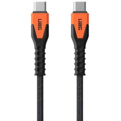 UAG Kevlar® Kern USB-C zu USB-C Ladekabel - 1,5 Meter - Schwarz / Orange