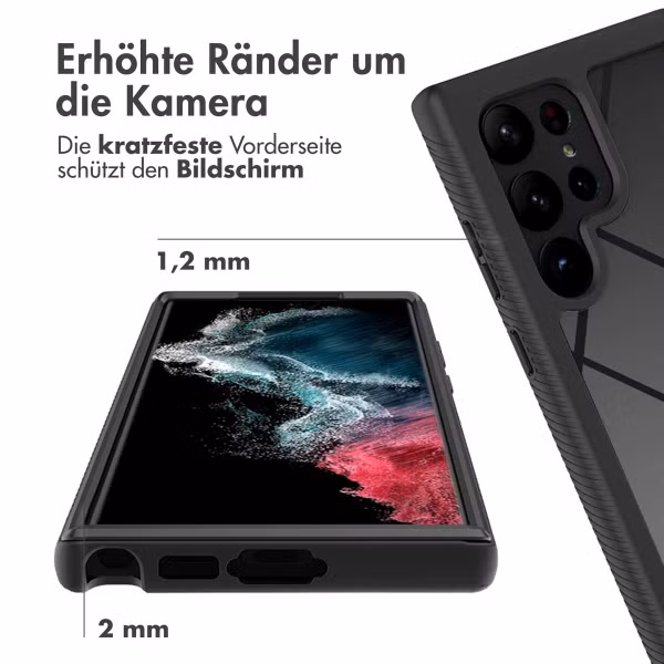 imoshion 360° Full Protective Case Samsung Galaxy S23 Ultra - Schwarz