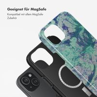 Selencia Vivid Tough Back Cover MagSafe für das iPhone 15 - Fresh Paint Green