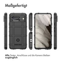 imoshion Rugged Shield Backcover für das Google Pixel 8 - Schwarz