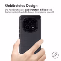 imoshion Brushed Back Cover Xiaomi Redmi Note 15 (4G) - Schwarz