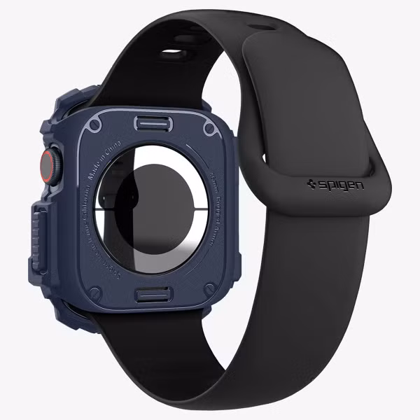 Spigen Rugged Armor™ Hülle für die Apple Watch Series 10 / 11 - 46 mm - Marineblau