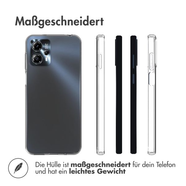 Accezz Clear TPU Backcover Motorola Moto G13 / G23 - Transparent