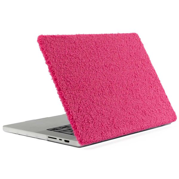 imoshion Teddy Hard Cover für das MacBook Pro 14 Zoll (2021 / 2023 M3 chip / 2024 M4 chip) - A2442 / A2779 / A2918 / A3112 / A3185 / A3401 - Hot Pink