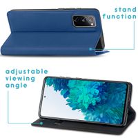 imoshion Slim Folio Klapphülle Samsung Galaxy S20 FE - Dunkelblau