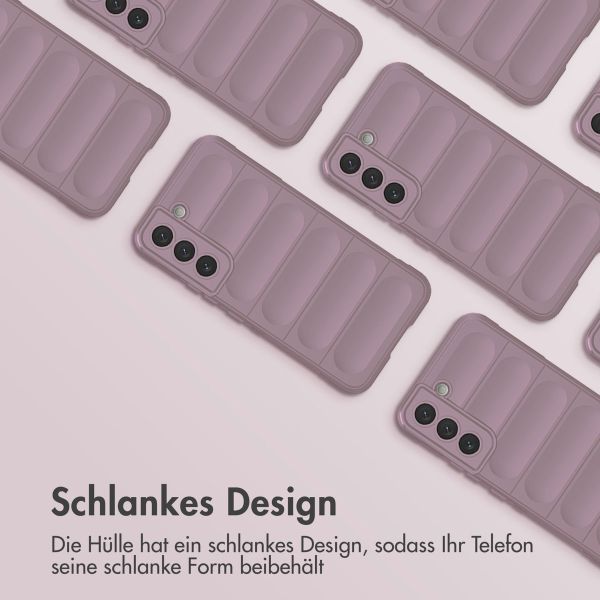 imoshion EasyGrip Back Cover für das Samsung Galaxy S22 - Violett