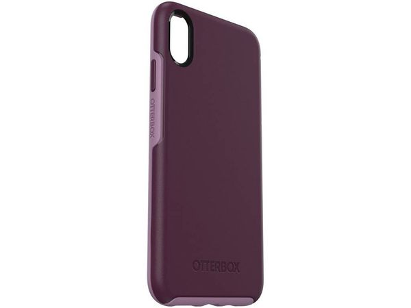 OtterBox Symmetry Series Case Schwarz / Lila für iPhone Xs Max