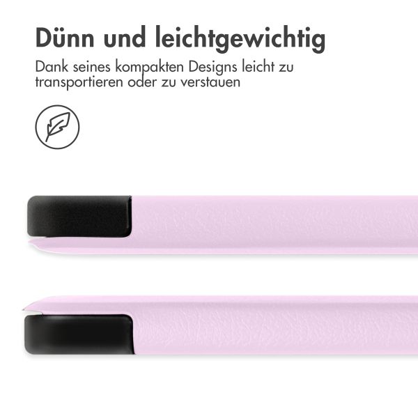 imoshion Trifold Klapphülle für das iPad 11 (2025) 11 Zoll / iPad 10 (2022) 10.9 Zoll - Rosa