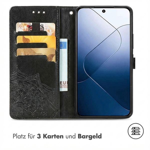 imoshion Mandala Klapphülle Xiaomi 14 - Schwarz