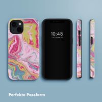 Selencia Vivid Rückabdeckung mit MagSafe Apple iPhone 14 - Marble Pink