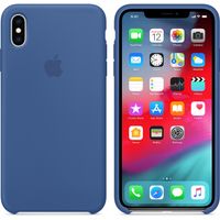 Apple Silikoncase Delft Blue für das iPhone Xs Max