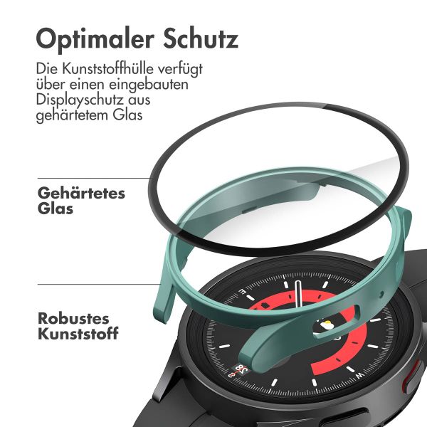 imoshion Full Cover Hard Case Samsung Galaxy Watch 6 - 44 mm - Dunkelgrün