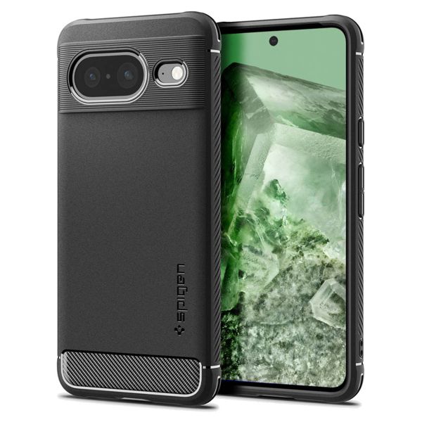 Spigen Rugged Armor Case für das Google Pixel 8 - Schwarz