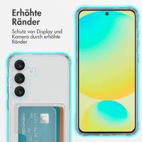 imoshion Soft Case Back Cover mit Kartenhalter Samsung Galaxy S25 FE - Transparent