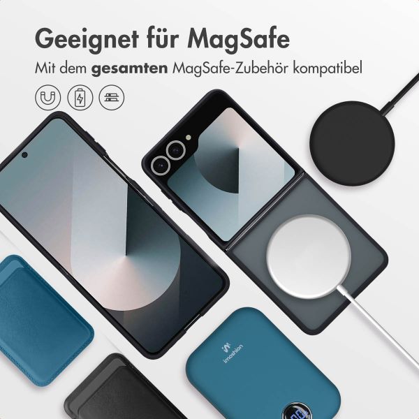 imoshion Color Guard Back Cover mit MagSafe Samsung Galaxy Z Flip 7 - Schwarz