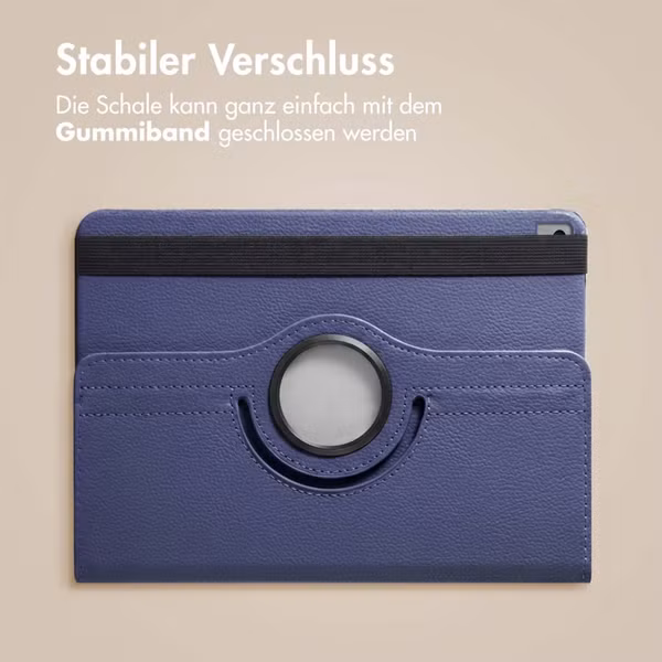 imoshion 360° drehbare Klapphülle Apple iPad Air 3 (2019) / Pro 10.5 (2017) - Dunkelblau