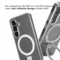Accezz Ring Stand Backcover mit MagSafe Samsung Galaxy S24 - Transparent
