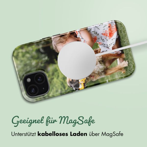 Gestalte deine eigene robuste Hülle mit MagSafe Apple iPhone 15 - Weiß