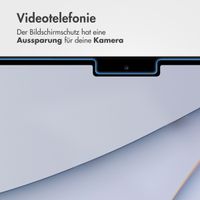 Accezz Gehärtetem Glas Displayschutzfolie Apple MacBook Air 13 Zoll (2022 / 2024 M3 chip / 2025 M4 chip)