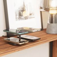 Zens Quattro Wireless Charger Pro 4 - Kabelloses Ladegerät - Geeignet für Qi2 und MagSafe - Schwarz