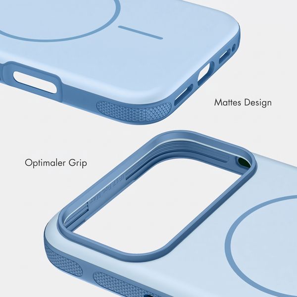imoshion Color Backcover mit Thin MagSafe Ring Apple iPhone 18 Pro Max / 17 Pro Max - Hellblau