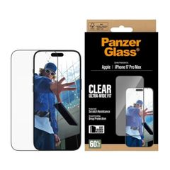PanzerGlass Ultra-Wide Fit Antibakterieller Displayschutz mit Applikator Apple iPhone 17 Pro Max