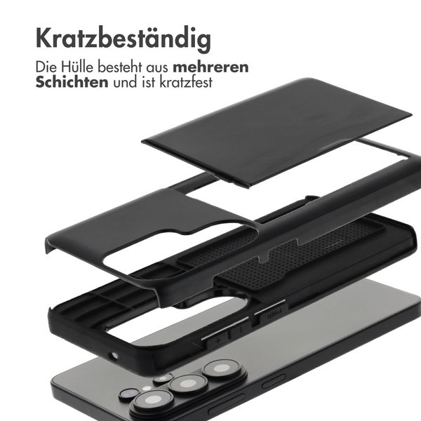 imoshion Backcover mit Kartenfach Samsung Galaxy S26 Ultra - Schwarz